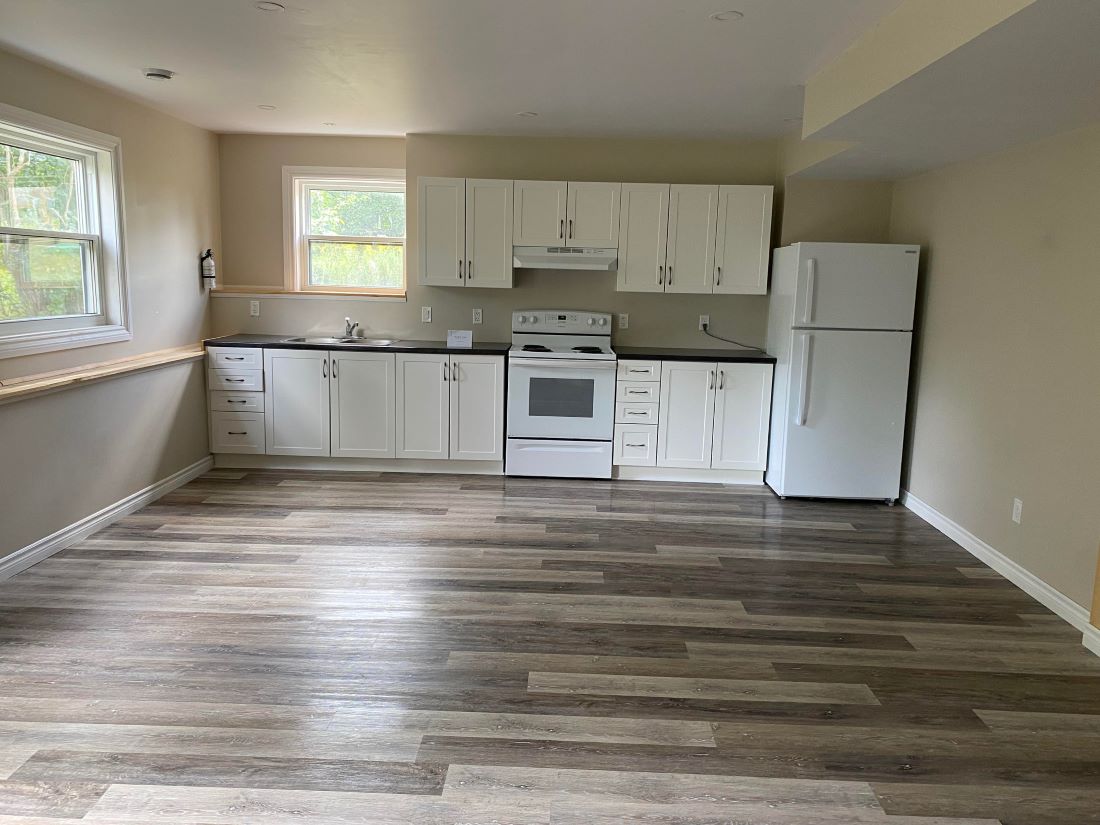 Newly remodeled kitchen